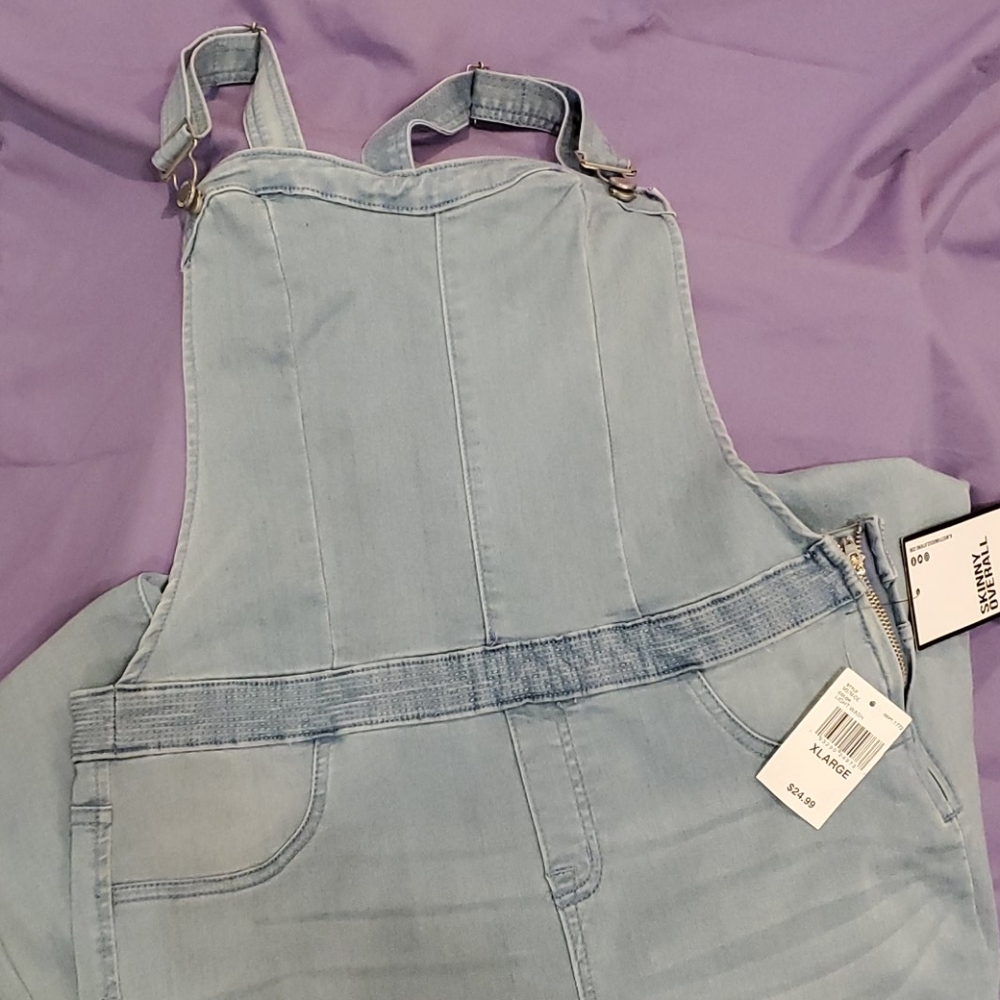 Overall denim